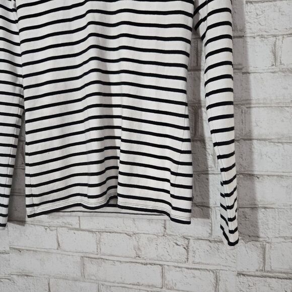 V. Secret stripe open back long sleeve top - Picture 2 of 15